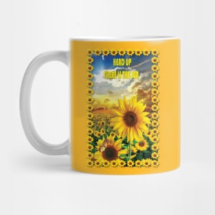 Sunflower - head up #3 Mug